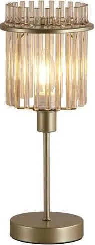 Searchlight EU55622CP - Настолна лампа SWIZZLE 1xE14/60W/230V, златна