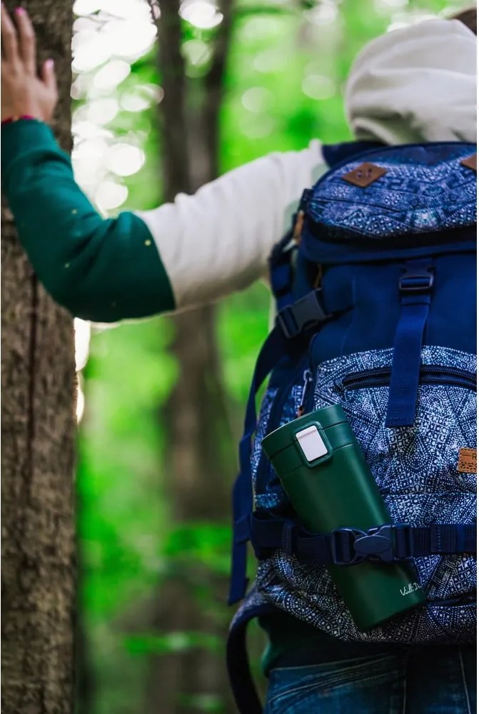 Зелен термос за пътуване , 400 ml Fuori - Vialli Design