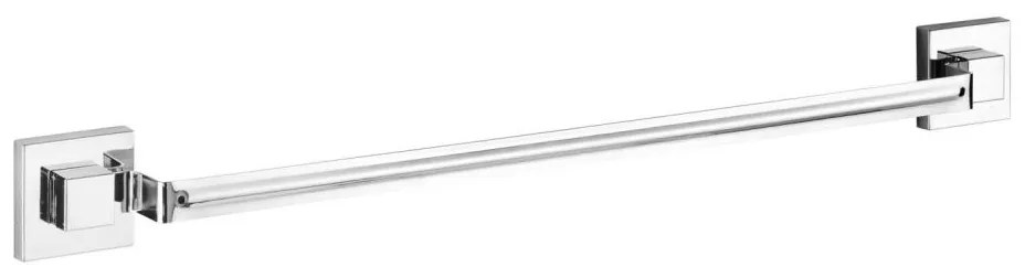 WENKO 22684100-Държач за кърпи VACUUM-LOC QUADRO ED 60,5x6 cm сребрист/лъскав хром