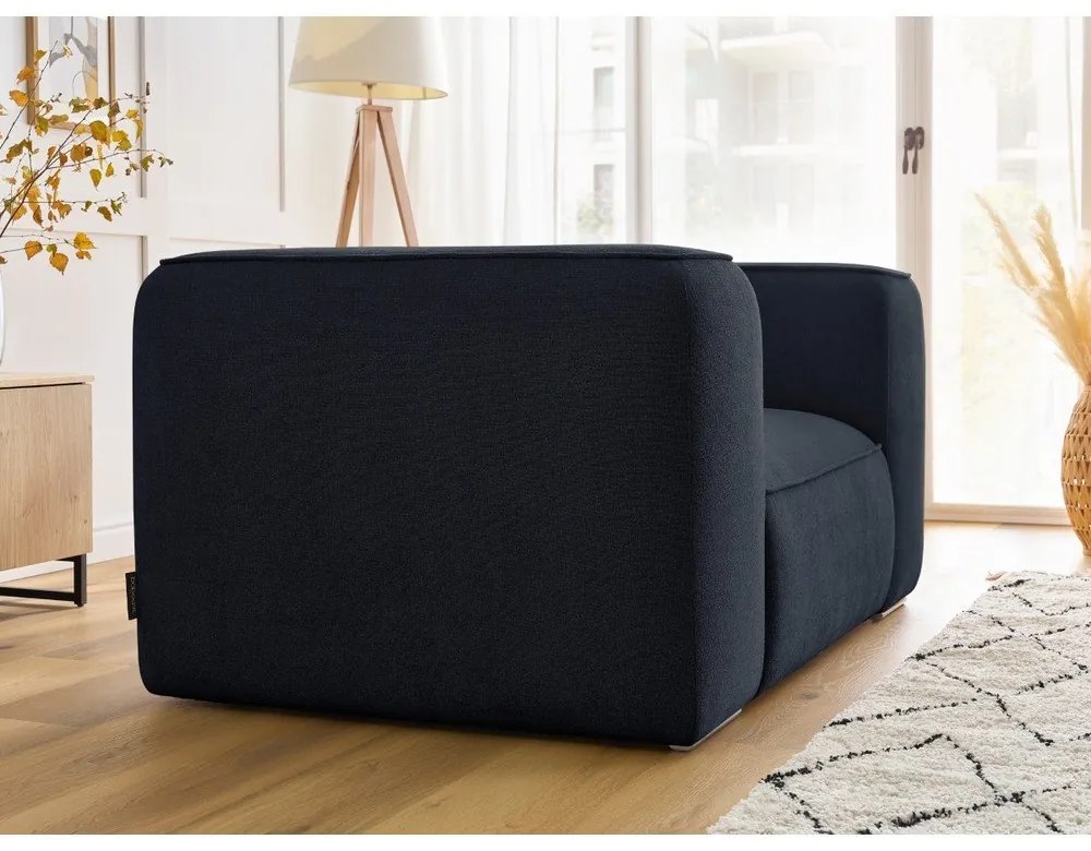 Тъмносиньо кресло Zephyr – Bobochic Paris