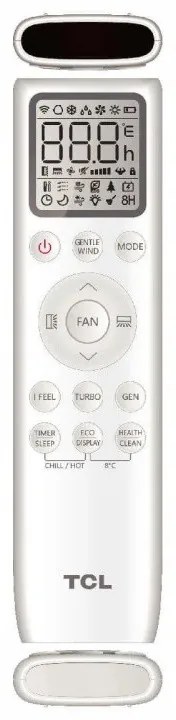 Инверторен климатик TCL Breeze IN 2.0 TAC-12CHSD/UG11V3AHB, 12000 BTU, 22 м2, А+++/А++, Wi-Fi, iFeel, ECO, Нощен режим, Бял