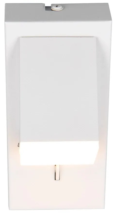 Бяла LED стенна лампа Raglan – Trio