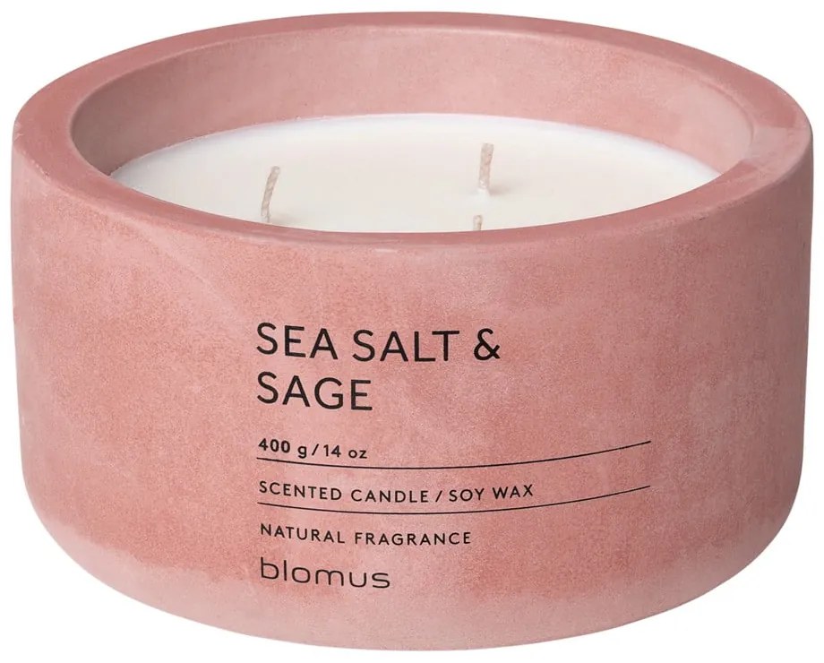 Свещ от соев восък с време на горене 25 h Fraga: Sea Salt and Sage – Blomus
