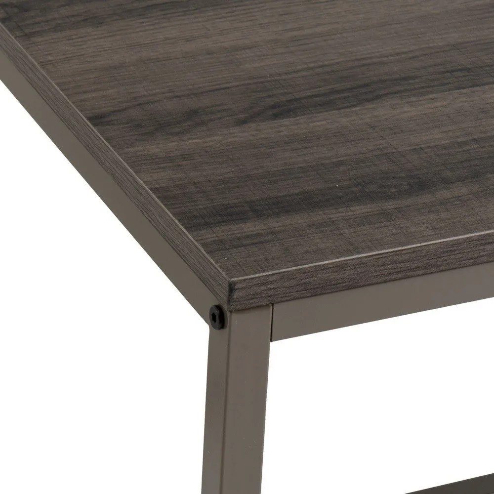 Кафява масичка за кафе 50x100 cm - Casa Selección