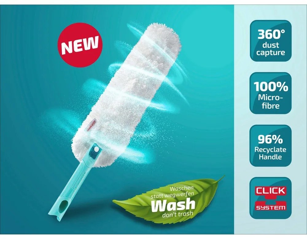 Четка за прах от микрофибър Superduster XL – LEIFHEIT