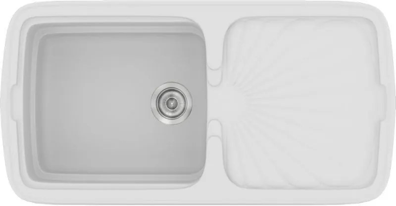 Мивка Sanitec 306-Granite White