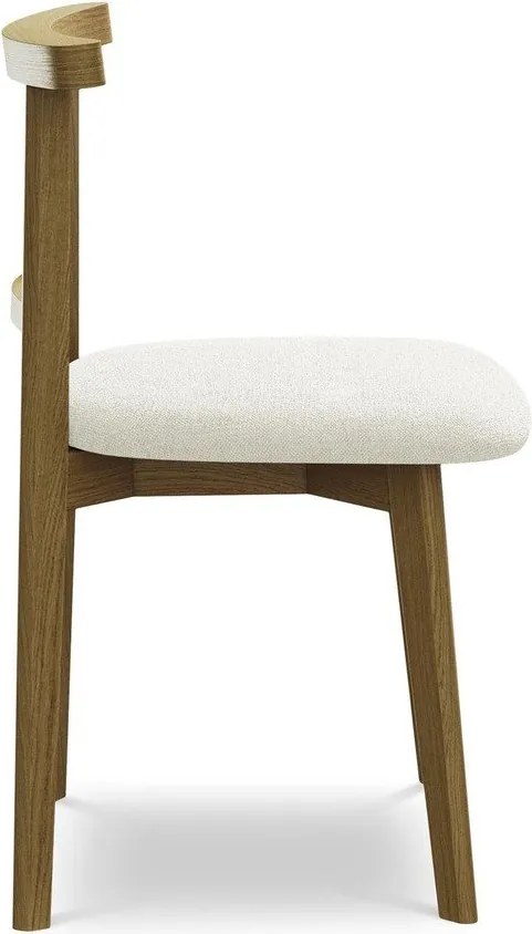 Кремав трапезен стол от масивна дървесина Ohelo – Makamii