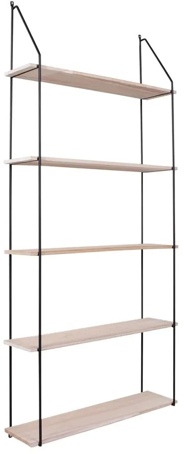 Черен рафт от масивна дървесина Pavlovnia Eindhoven - House Nordic