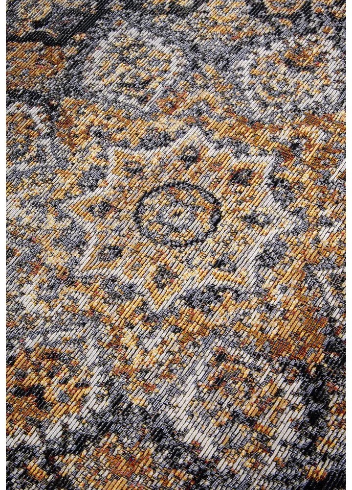 Външен килим в антрацитен и златист цвят 120x180 cm Martha - Villeroy&Boch