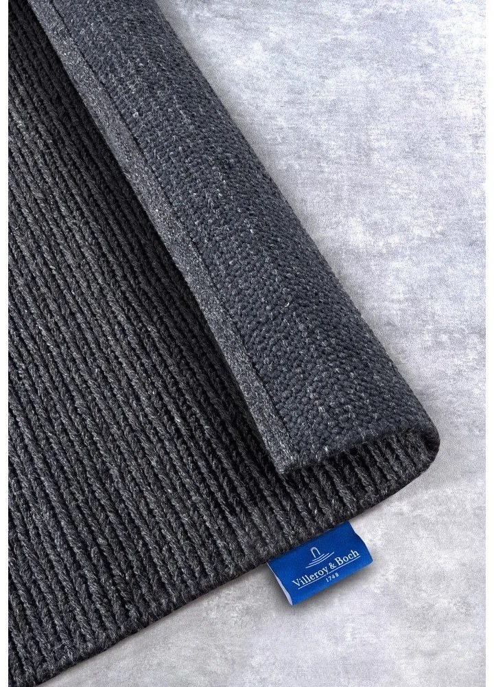 Тъмносива ръчно изработена вълнена пътека 80x200 cm Francois – Villeroy&amp;Boch