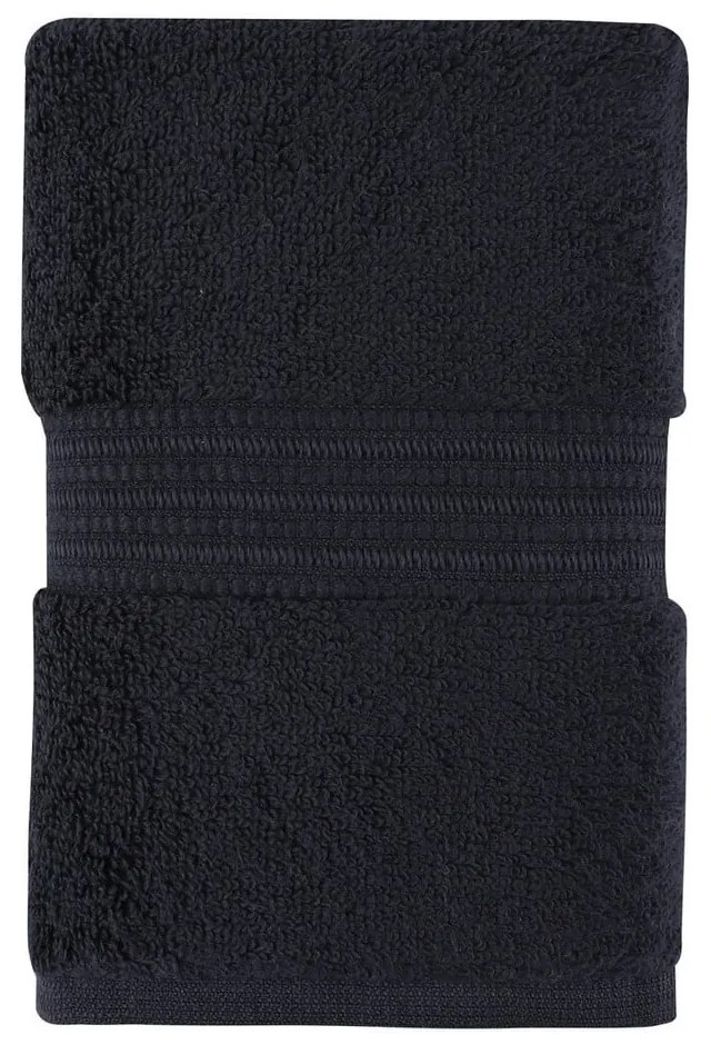 Комплект от 3 тъмносини памучни кърпи , 30 x 50 cm Chicago - Foutastic