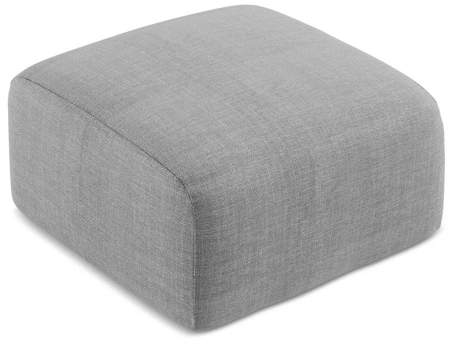 Светлосива табуретка Leila – Makamii