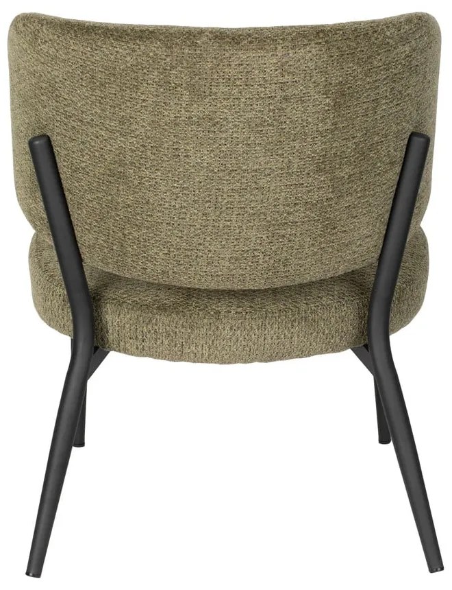 Зелено кресло Sanne – White Label