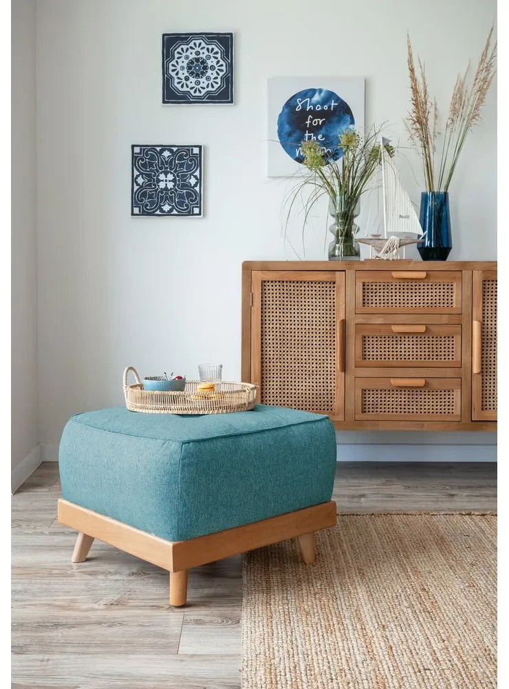 Тюркоазена табуретка Dazzling Daisy – Miuform