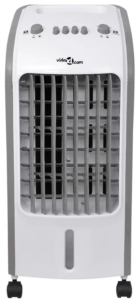 50483 vidaXL Преносим въздушен охладител 80 W 4 л 25x26x56 см