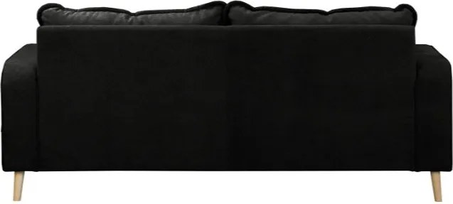 Черен диван 193 cm Beata - Ropez