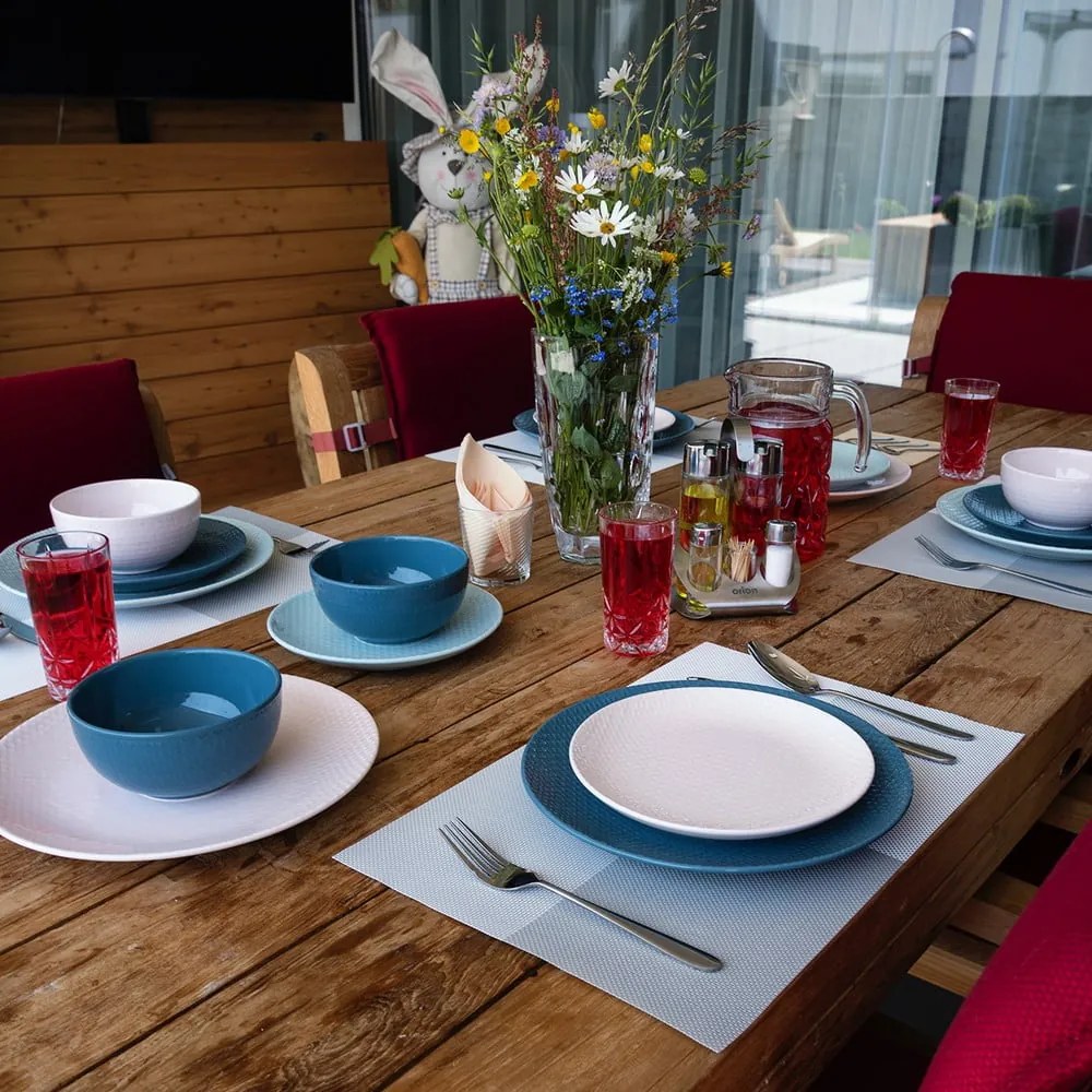 Прибори за хранене от неръждаема стомана в сребрист цвят 24 бр. Mirror – Orion