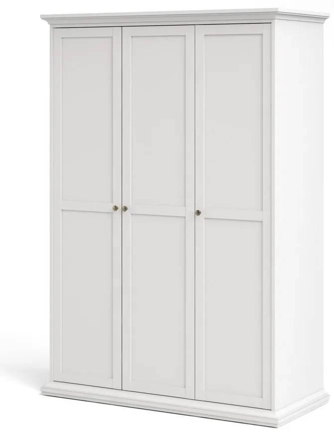 Бял гардероб 139x201 cm Paris – Tvilum