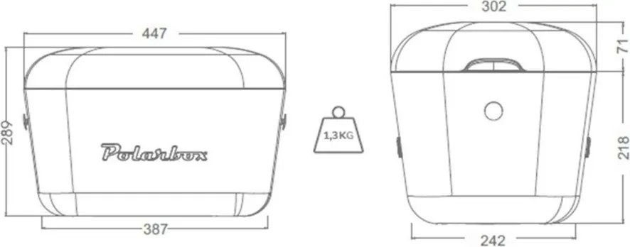 Розова хладилна чанта 20 l Pop – Polarbox