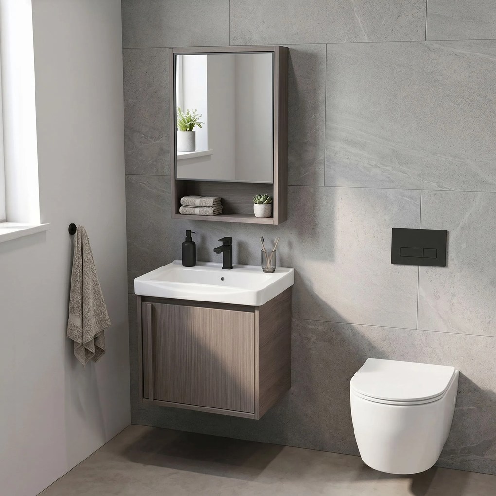 Комплект мебели за баня с мивка Gama T25023 KJM 50CM