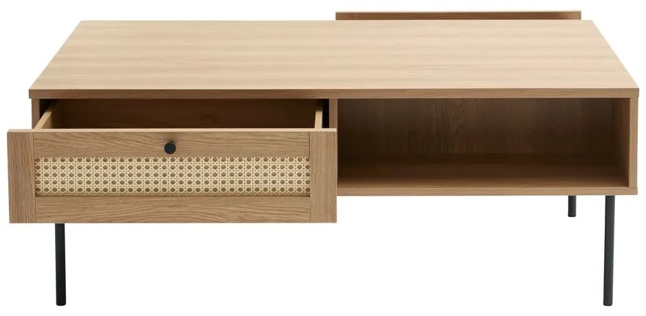 Масичка за кафе в естествен цвят 60x110 cm Pensacola – Unique Furniture