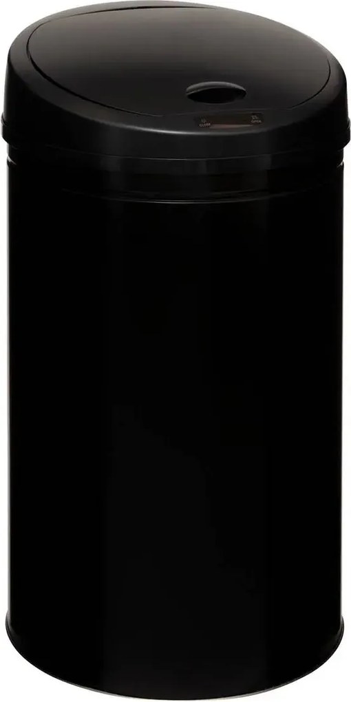 Автоматичен кош 5five Sensor, Метал, 42 L - Черен