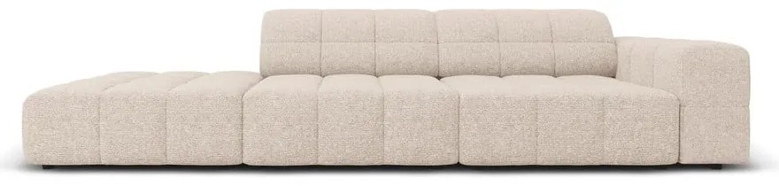 Бежов шезлонг (десен ъгъл) Chicago – Cosmopolitan Design