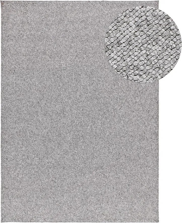 Светлосив килим 120x170 cm Petra Liso – Universal