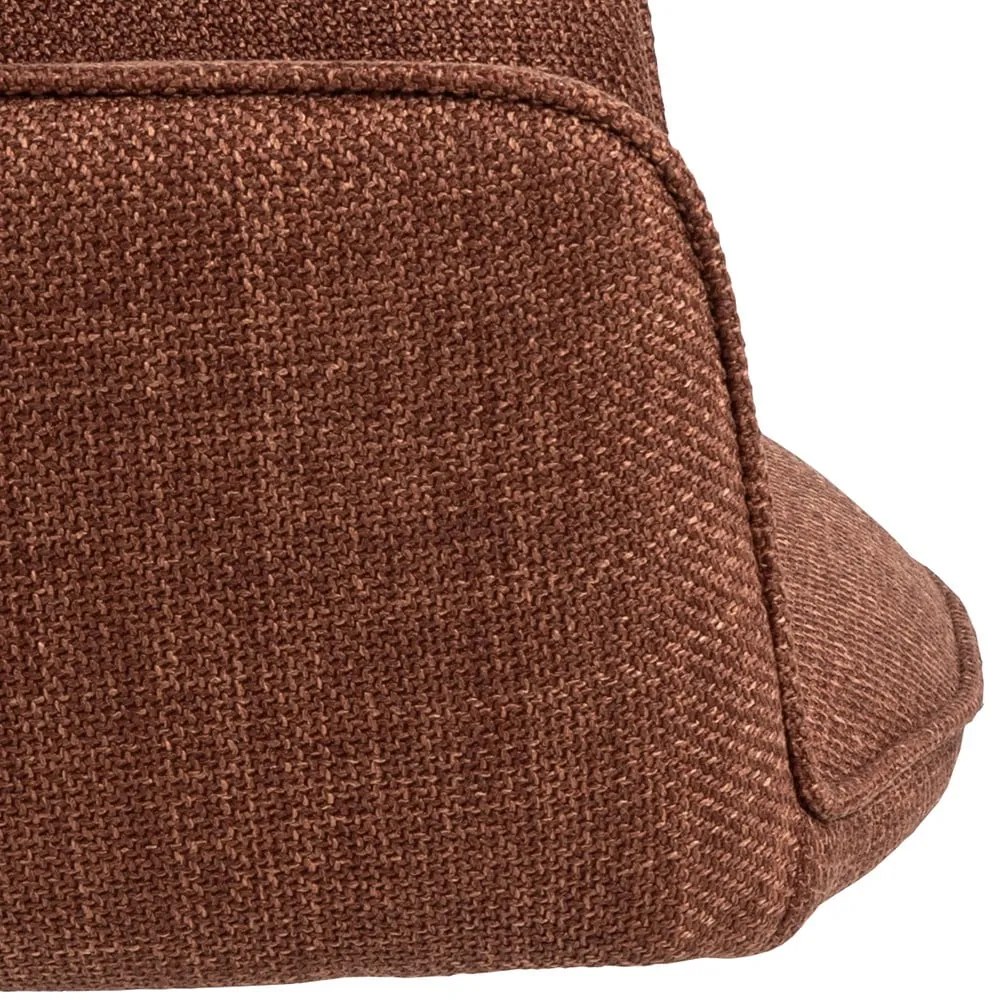 Тапицирани трапезни столове в комплект с подлакътници 2 бр. в тухлен цвят Glenda – Actona