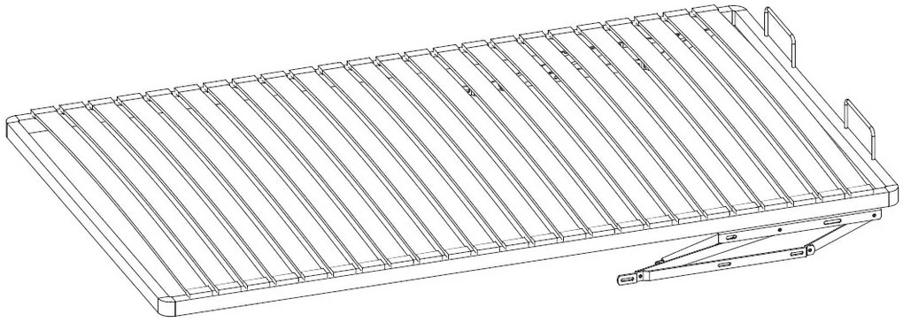 Летви за легло WJ с повдигащ механизъм-120 x 200
