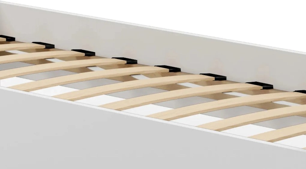 Kids bed Leomari-Розово - бяло
