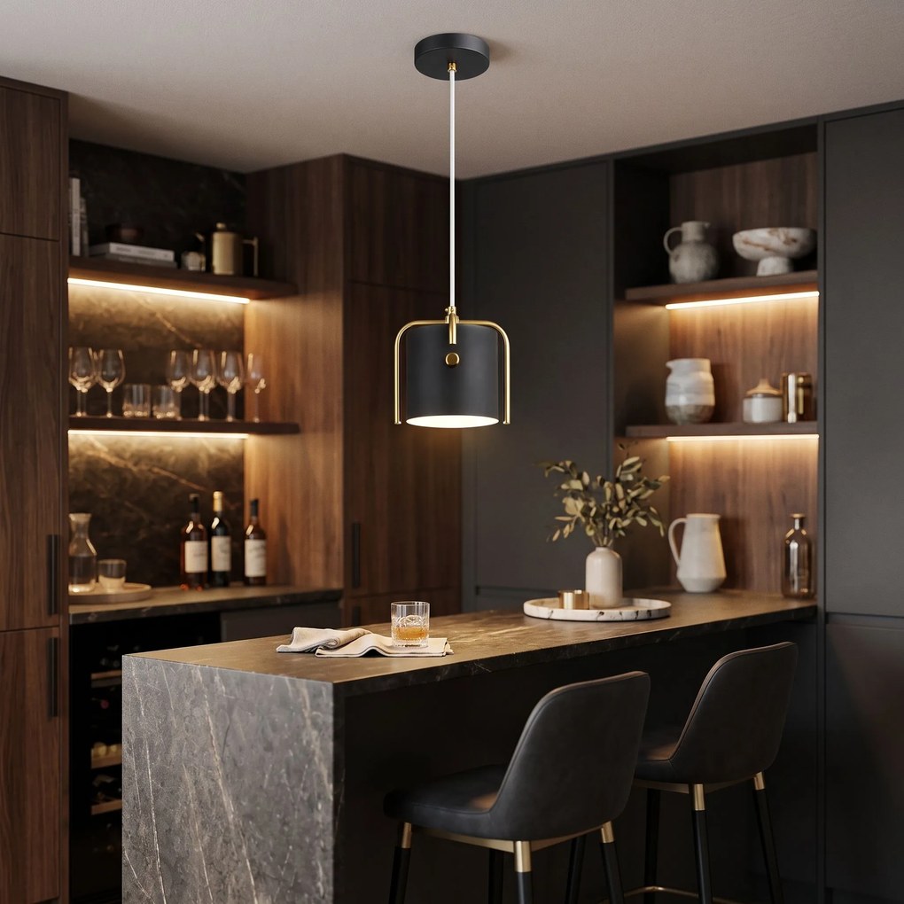 Лампа APP934-1CP Elegent Black
