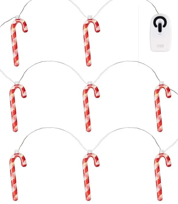 Светлинна верига брой крушки 8 бр. дължина 105 cm Elly – Sirius