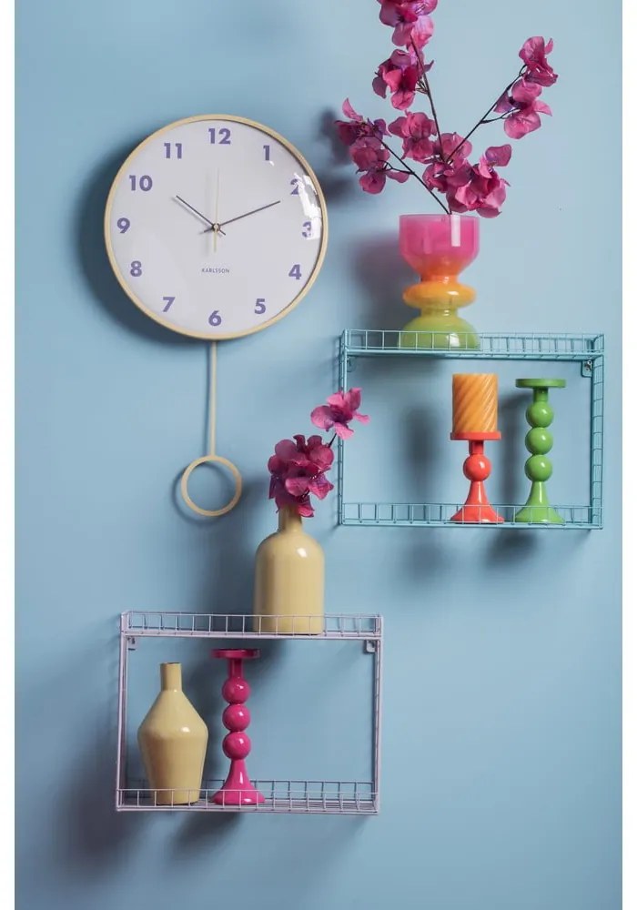 Стенен часовник с махало Cheeky Dome – Karlsson