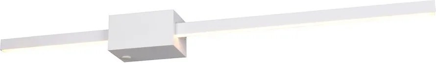 LED затъмняваща се стенна лампа в матово бял цвят Cassino – Trio