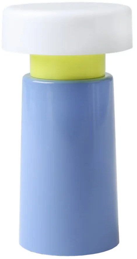 Синя LED затъмняваща се настолна лампа (височина 17,5 cm) Victoria – Remember