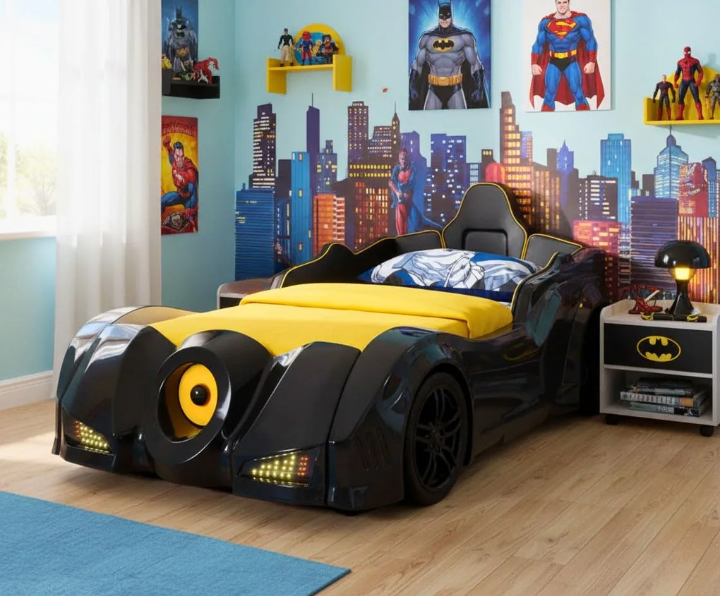 Детско легло кола Dark Mobil Night Rider