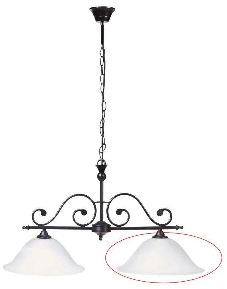 Rabalux 7777 - Резервно стъкло за полилей DOROTHEA E27