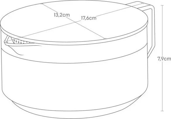 Черен пластмасов чайник с цедка 600 ml Tower – YAMAZAKI