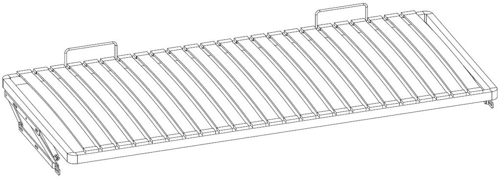Летви за легло WJ с повдигащ механизъм-90 x 200
