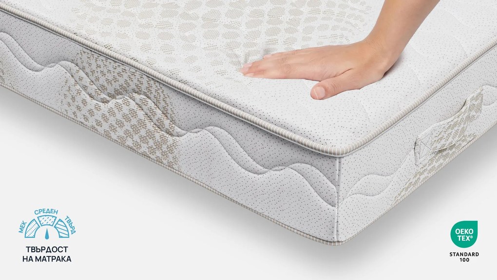 Матрак Exclusive Hybrid Cool Gel от Sleepy 22 см