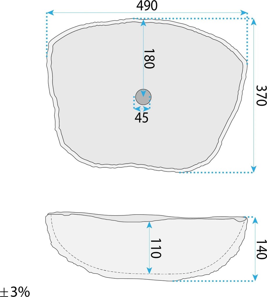 Умивалник за плот Isla Canyon