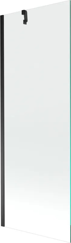 Mexen Next параван за вана 1-крилен 70 x 150 см, прозрачен, черен - 895-070-000-00-00-70