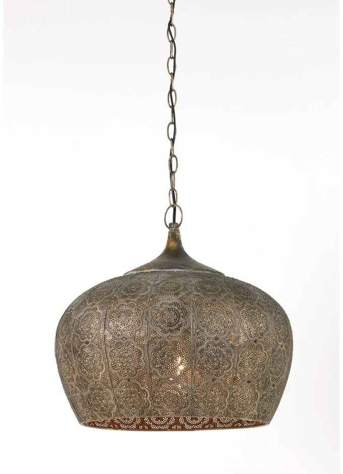 Таванно осветително тяло в меден цвят ø 43,5 cm Emine - Light &amp; Living