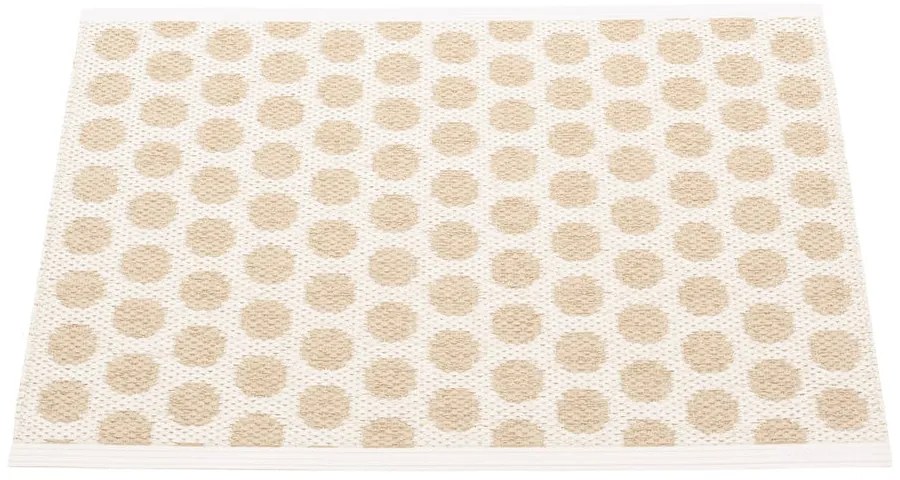 Бежов и кремав килим за открито и закрито 70x50 cm Noa Beige Vanilla – Pappelina