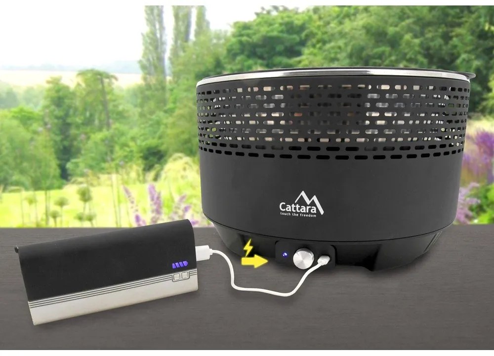 Масивна скара с дървени въглища , ø 30 cm Keg - Cattara