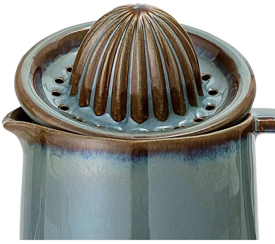 Зелен фаянсов чайник със сокоизстисквачка Pixie - Bloomingville