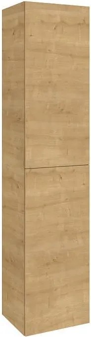 Колона за баня с две врати, 400 х 352 х 1800 mm, light oak