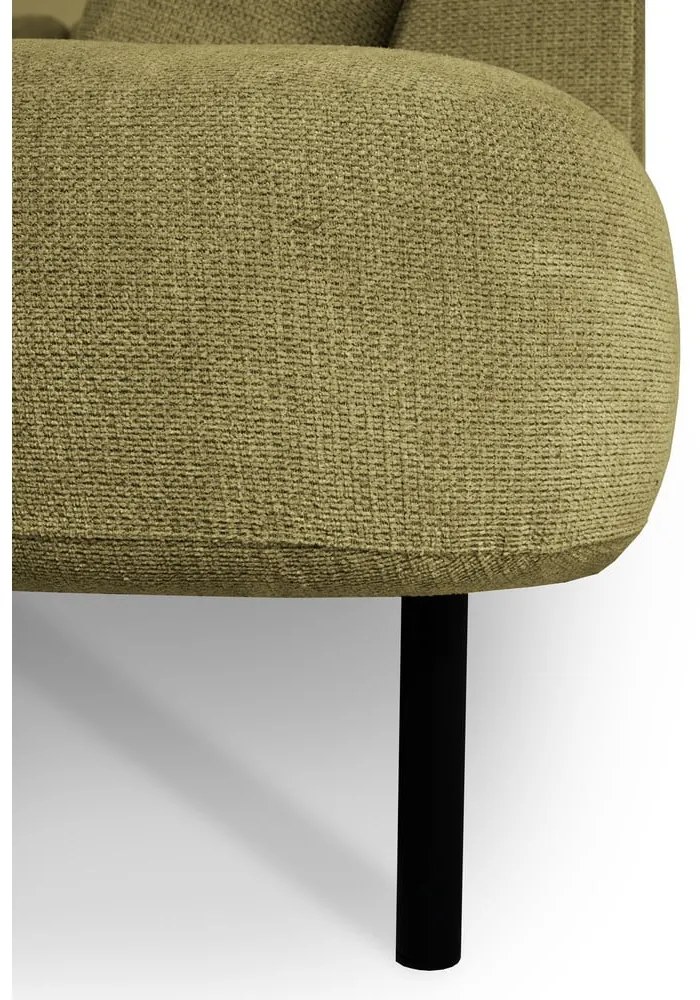 Ъглов диван в цвят горчица (десен ъгъл/"U" форма) Hero – Scandic