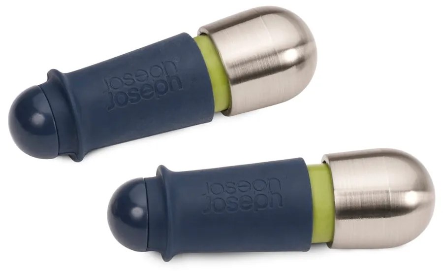 Комплект от 2 черни тапи за вино BarWise - Joseph Joseph